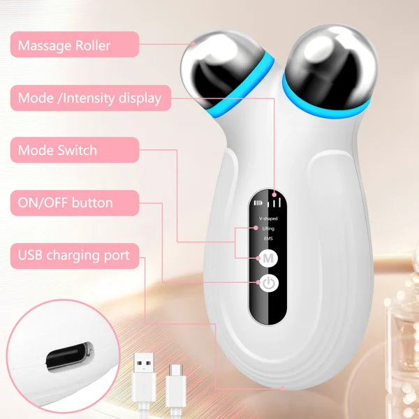 V-Face Roller Massager