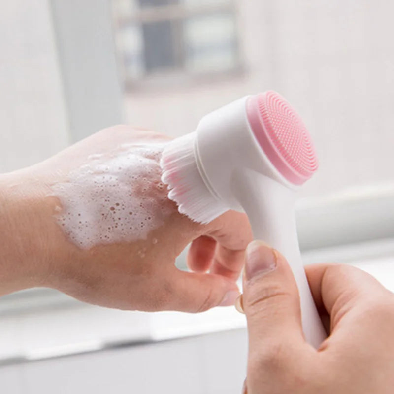 Dual Silicone Face Brush