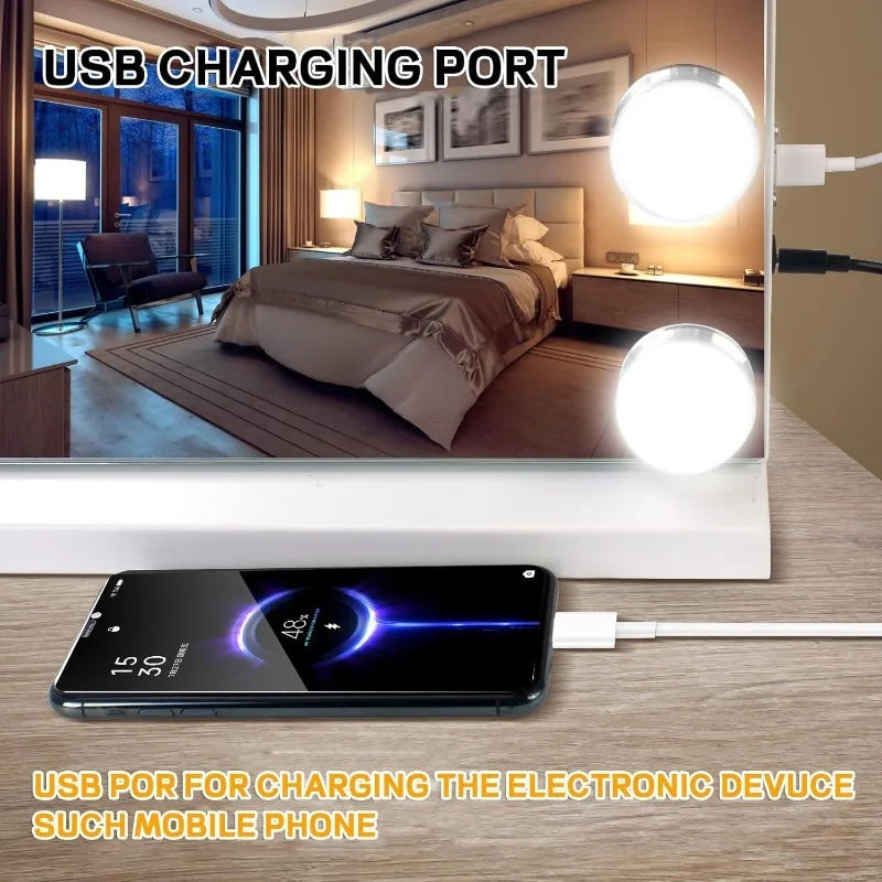 Large LED Vanity Mirror