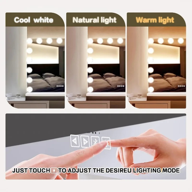 Large LED Vanity Mirror