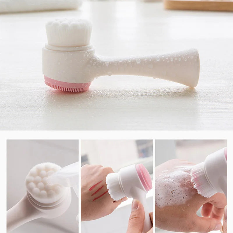 Dual Silicone Face Brush