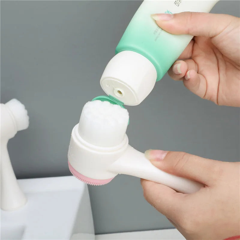 Dual Silicone Face Brush