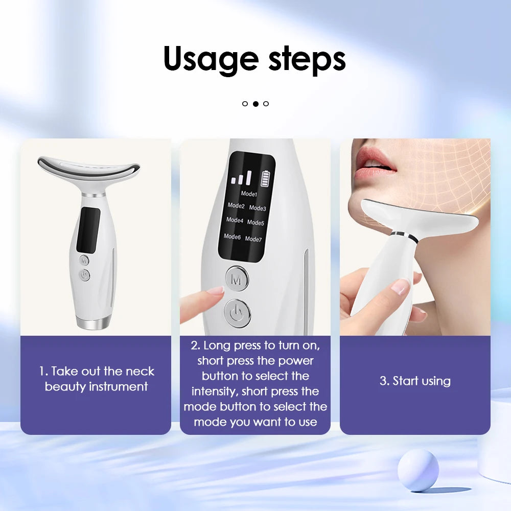 LED Neck Massage Device