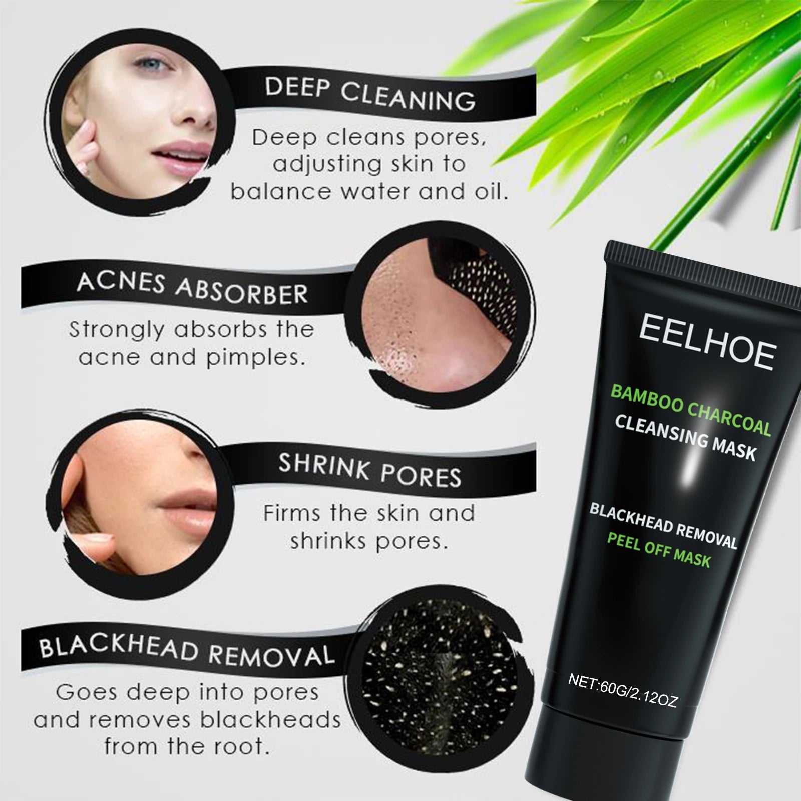 Bamboo Charcoal Peel Mask